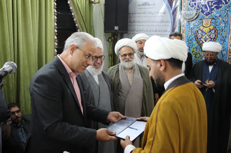 تودیع و معارفه امام جماعت مسجد جامع امامه بالا